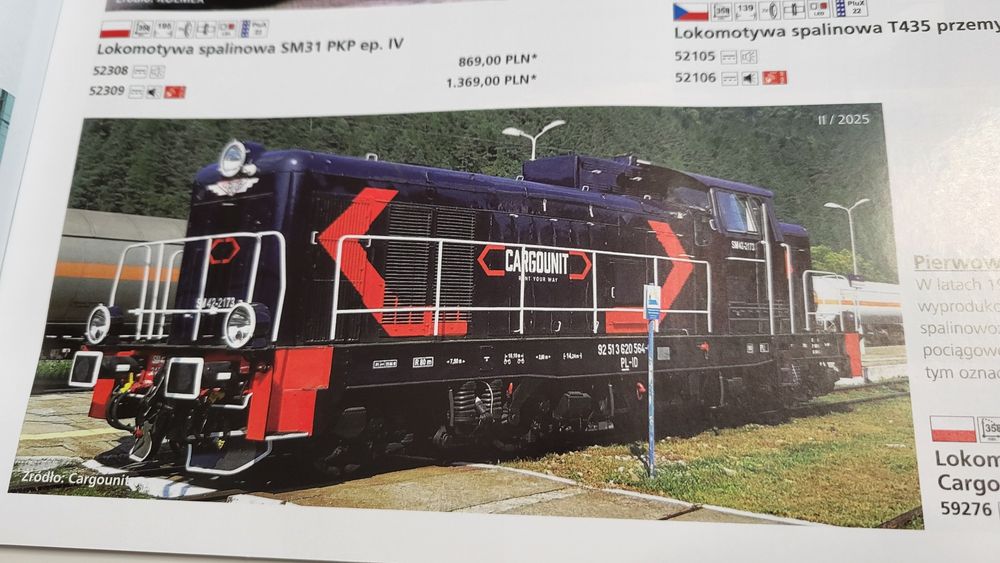 PIKO katalog nowości modelarskich H0 na 2025 r.  j.polski  56 str NOWY