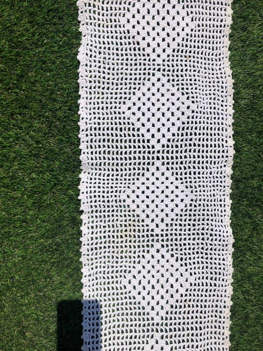 Quatro naperons em crochet antigos