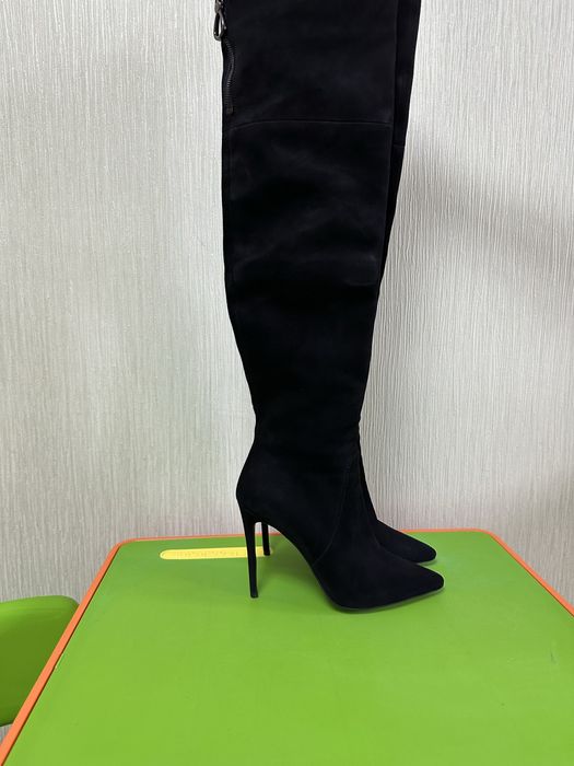 Ботфорди замшеві