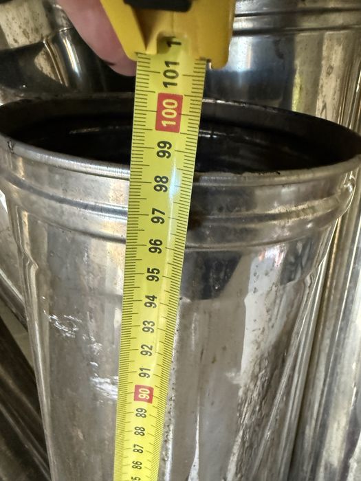 Vendo 17 tubos de inox de chaminé.