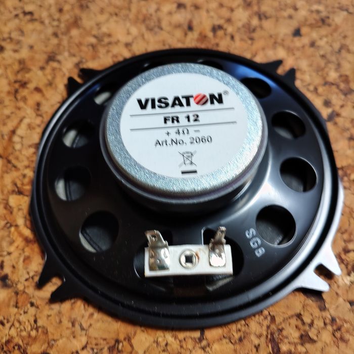 Głośniki VISATON FR 12-4 Ohm Nowe