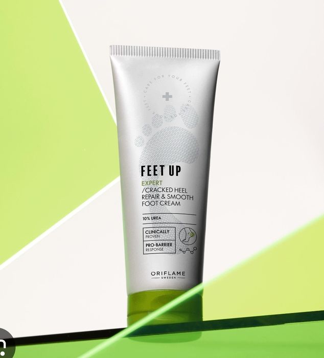 Oriflame krem wygładzający na pękające pięty Feet Up Expert