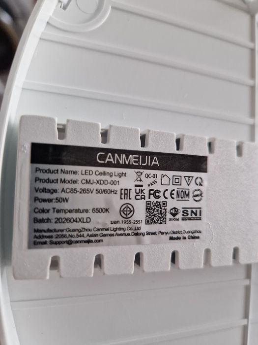 8 candeeiros de teto Led 50w 6500k