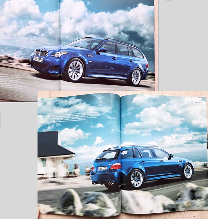 BMW M5 E60 / E61 prospekt 58 str. (1) 2007, stan BDB *przesyłka GRATIS
