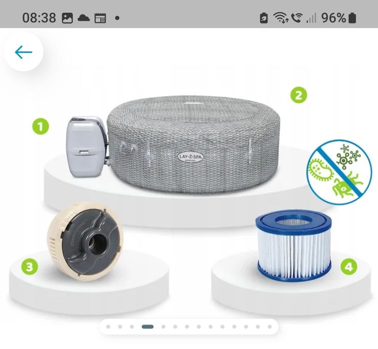 Jacuzzi Lay-spa Honolulu 6 osobowe