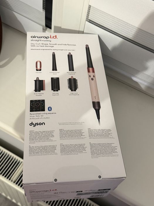 Новий Dyson Airwrap i.d. Straight + Wavy стайлер  Ceramic Pink