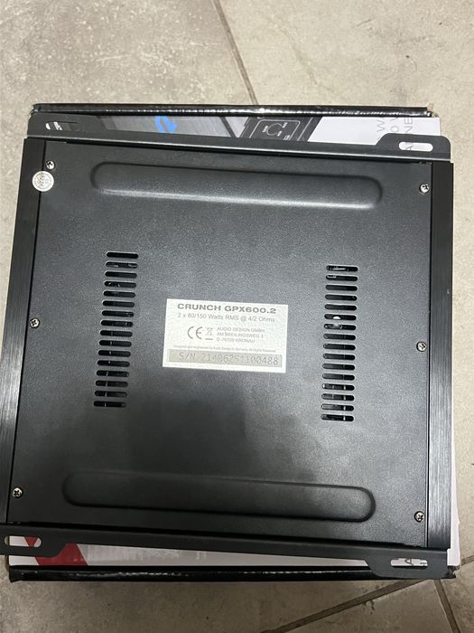 Wzmacniacz crunch gpx600.2