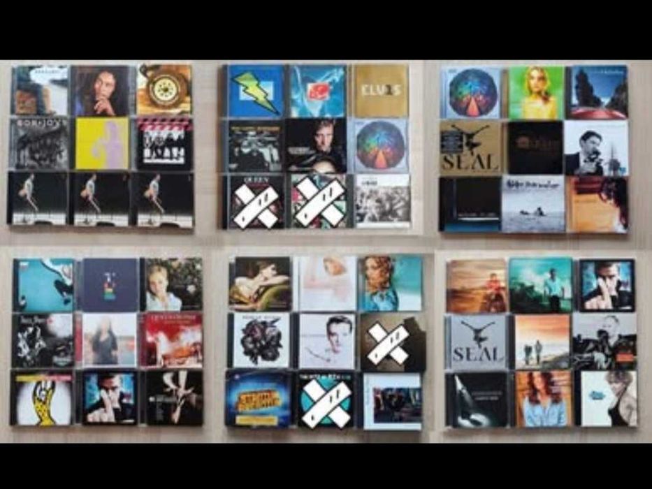 CD: pop, rock, jazz, clássica (venda à unidade)