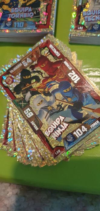 Cartas Ninjago especiais serie 2016