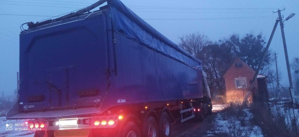 Напівпричіп зерновоз самоскид KEL-BERG