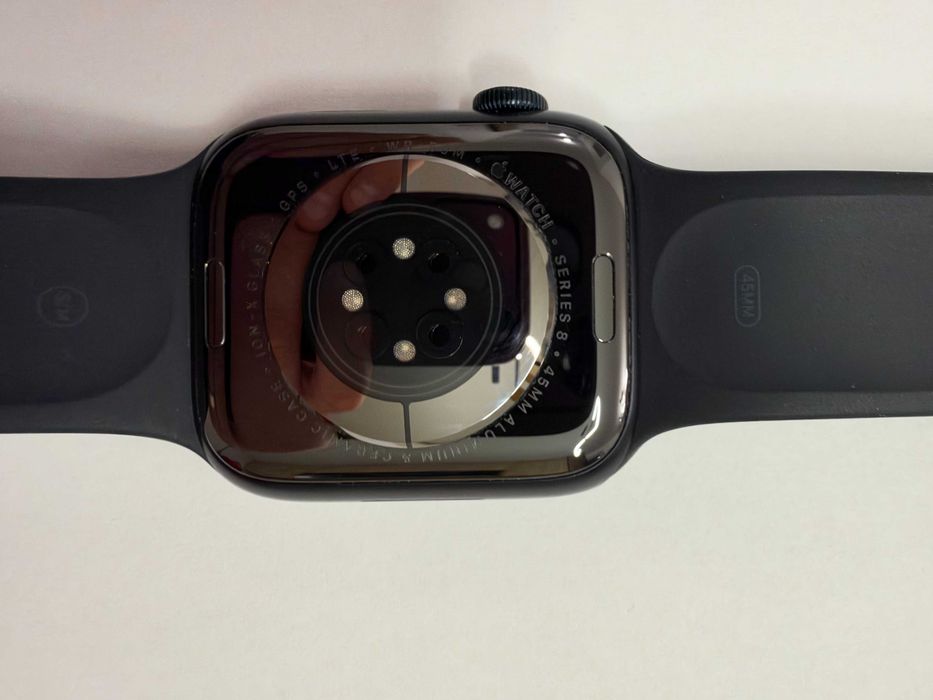 Apple Watch Series 8 45 mm GPS + Cellular | bateria 92% | pudełko