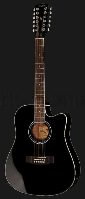 Harley Benton D-200CE-12BK • Нова • 12 струн • Доставка 1–3 дні