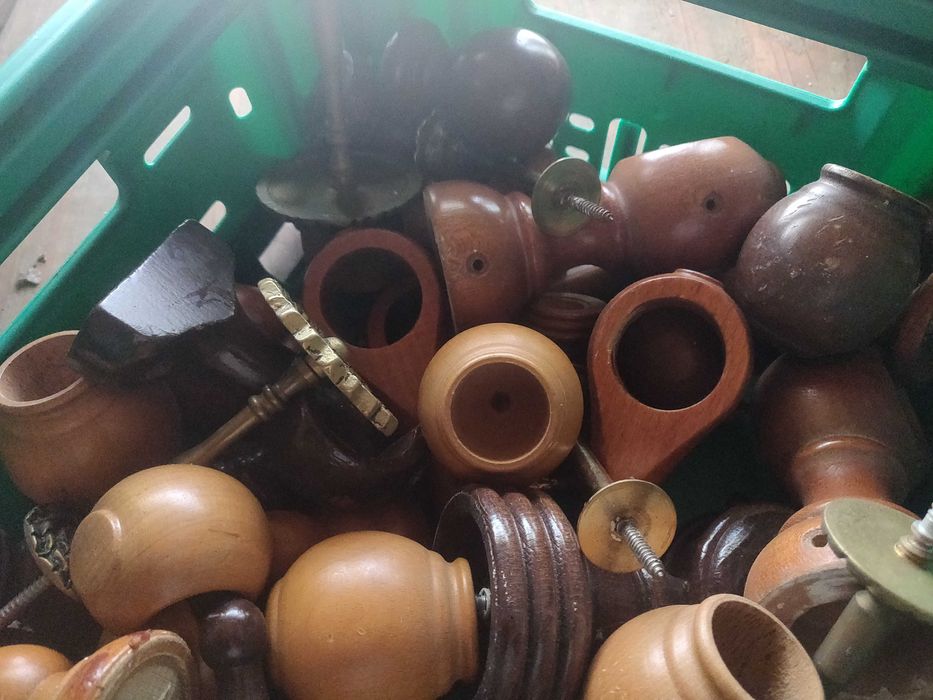 tampas para varões de cortinados