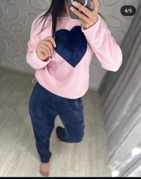 Піжама велюрова "Love"