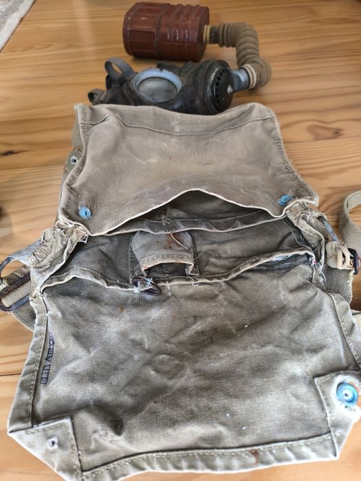 Máscara anti gás segunda guerra mundial