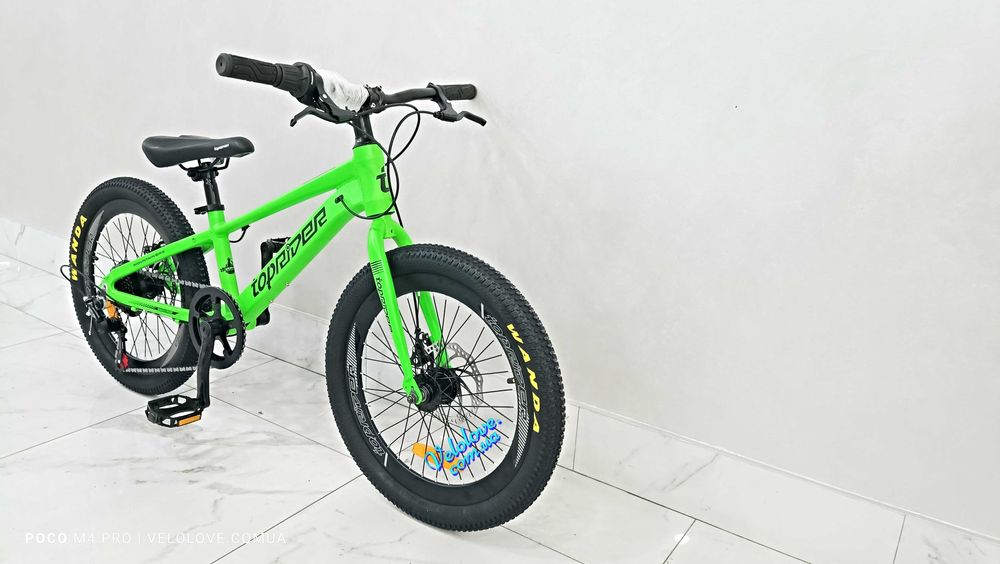 Детский легкий алюминиевый велосипед, колеса 20", 7 скоростей, цвета