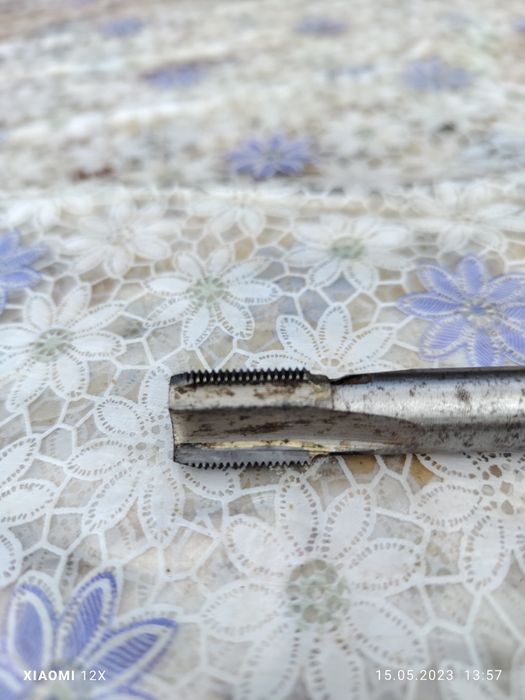 Метчик м16х1 твердосплавные гребенки