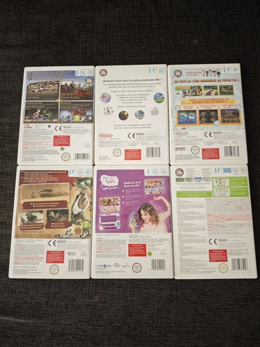 6 jogos para a Wii