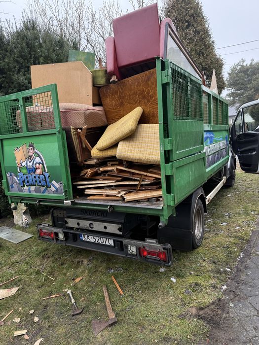 WYWÓZ RZECZY, LIKWIDACJA, sprzątanie piwnic, garaży, strychów