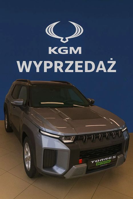SsangYong/KGM Torres Hybryda 204 KM, Kredyt 50/50 Prawdziwe 0%, Dostępny ,,od ręki,,