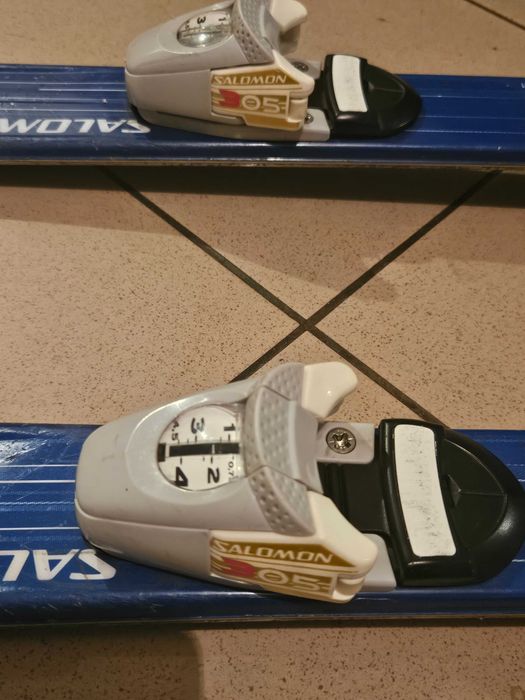 Zestaw Narty Salomon + Buty narciarskie Tecno + Kijki