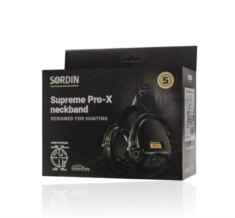 SORDIN SUPREME PRO-X NECKBAND Військові навушники під шолом‼️