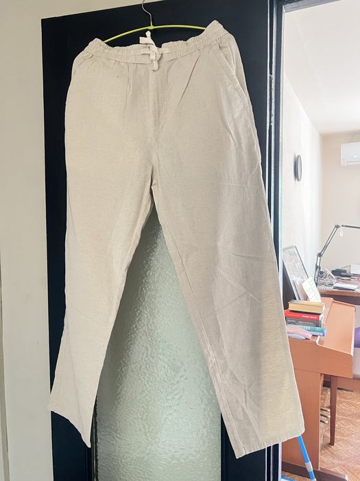 Льняні штани Zara