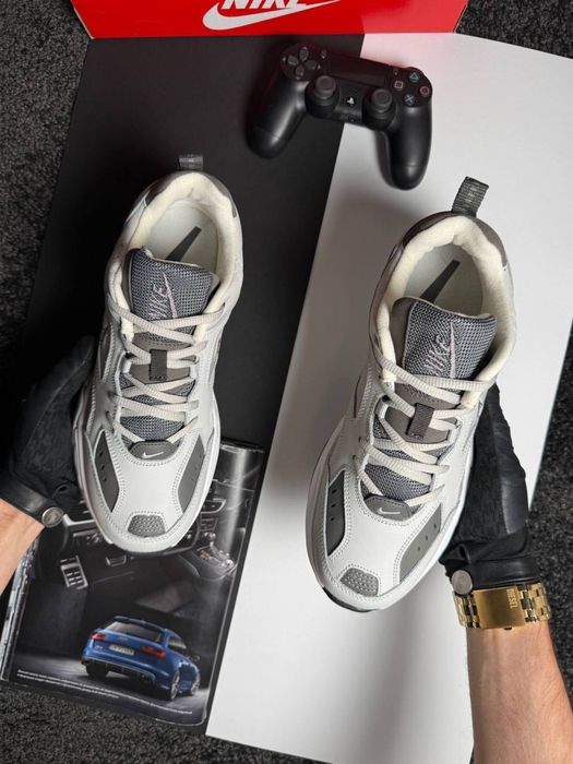 Чоловічі кросівки найк текно Nike M2K Tekno M Pale Grey White [41-46]