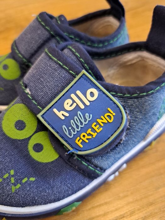 Buty kapcie na rzepy granatowe cool club 20