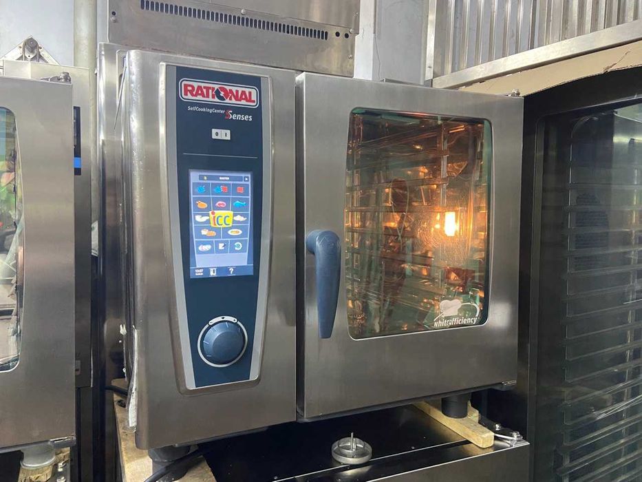 Пароконвектомат Rational SCC WE 61, Гастрономический на 6 уровней, Б/У