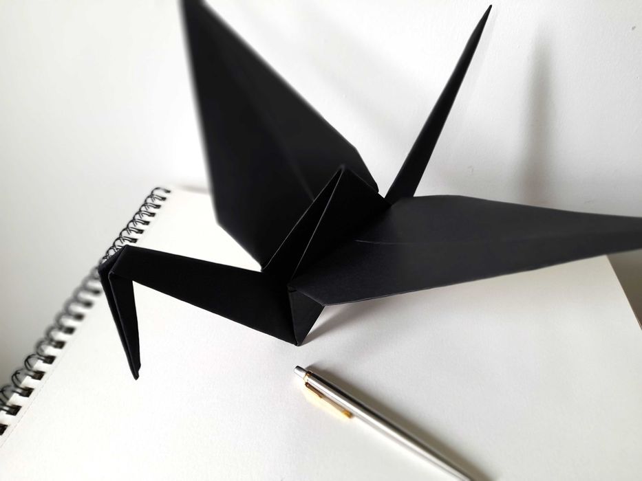 Origami Gigante Grou Decoração Casamento Festas Eventos Centro de Mesa