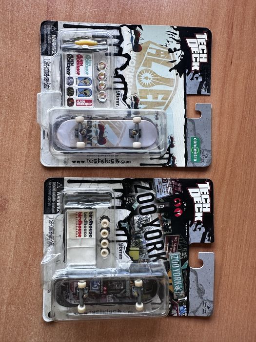Tech Decks Alien Workshop e Zoo York