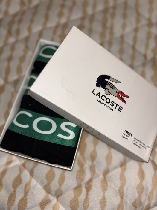 Bokserki meskie lacoste XL