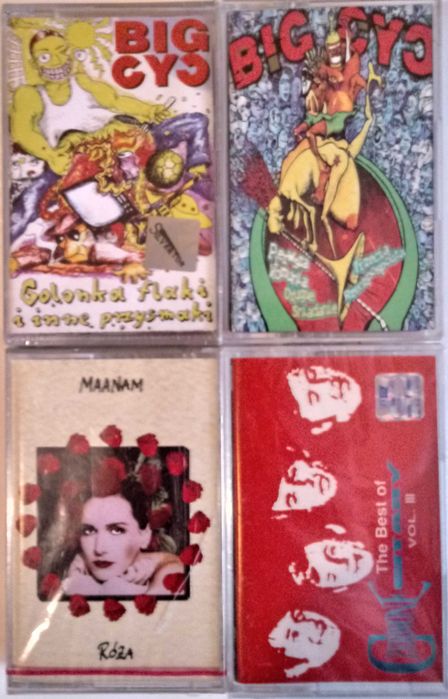 big cyc/acid drinkers/universe/de mono/budka suflera/blackout kasety