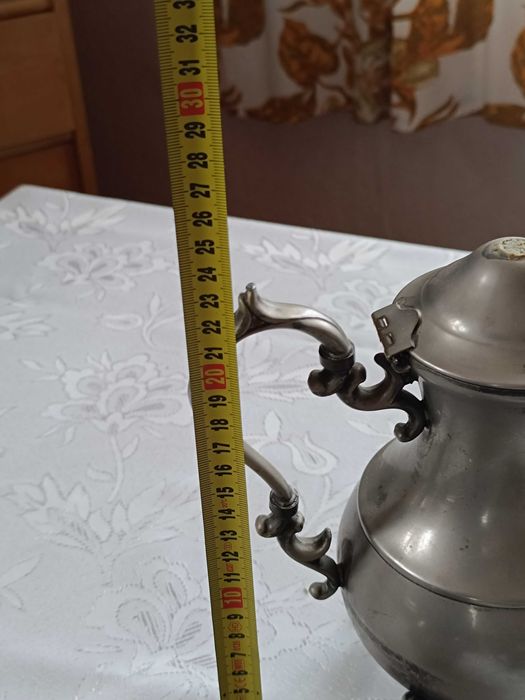 Komplet do kawy English Silver Mfg Corp USA – plater, 3 części
