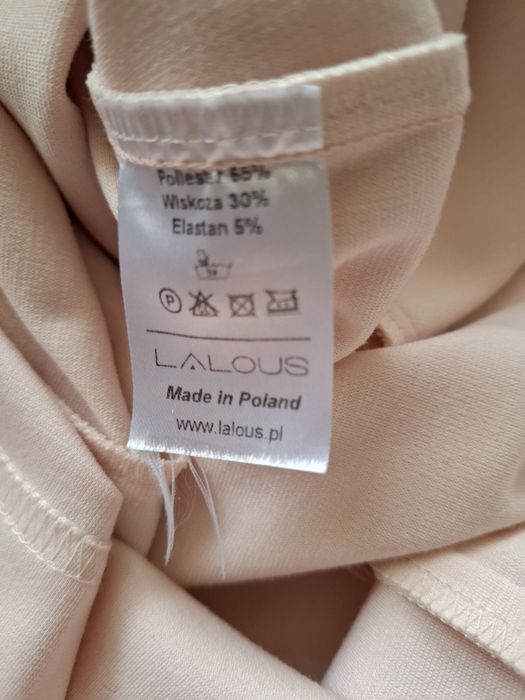Różowa sukienka lalous