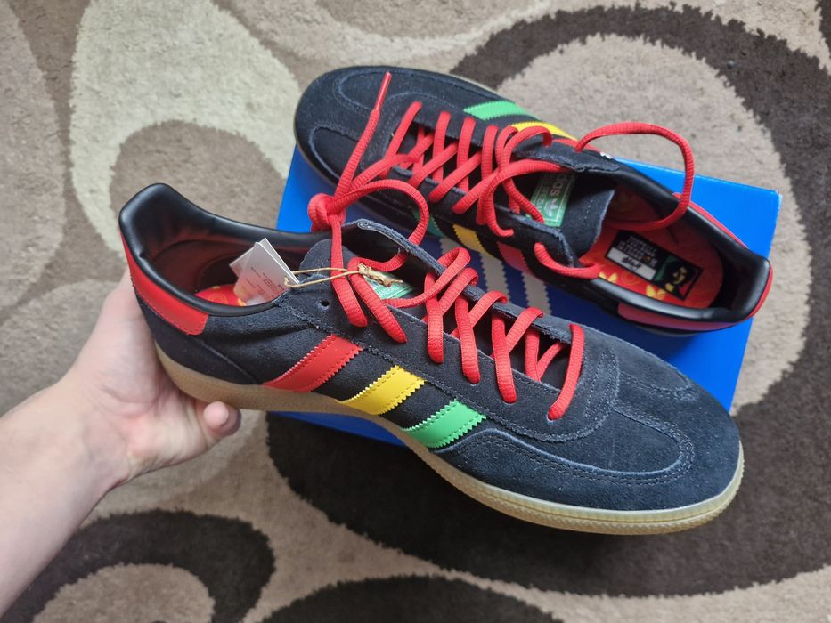 кроссовки adidas Hanball spezial  shoes и ветровка Nike