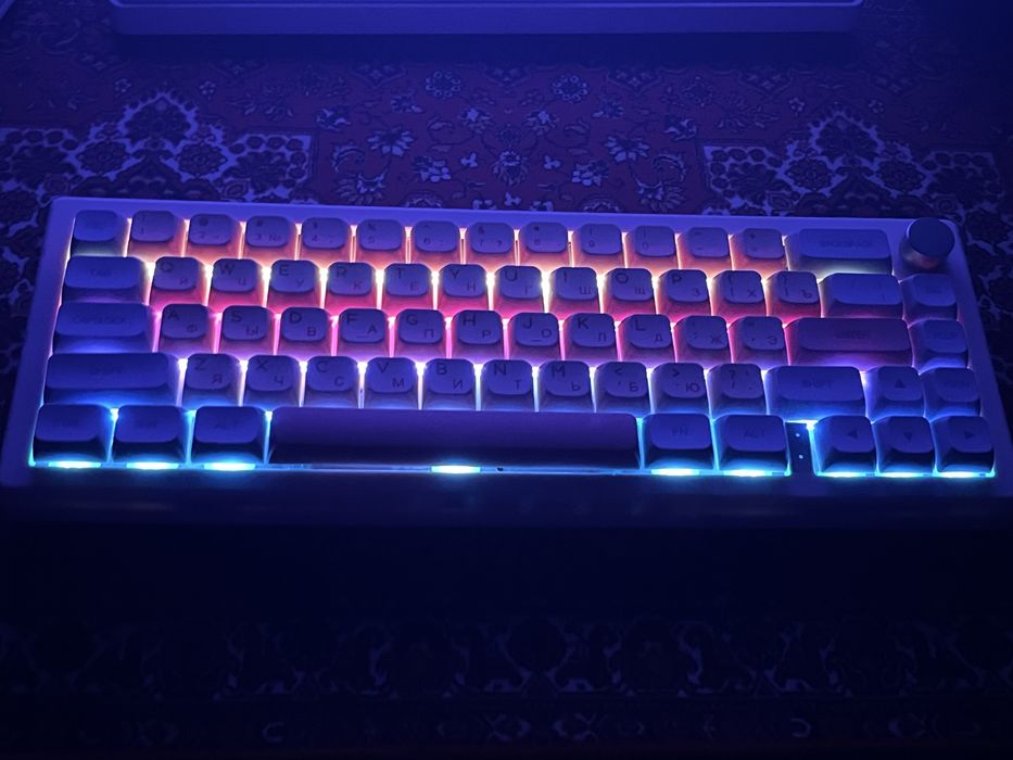 Кастомна Клавіатура ZUOYA GMK67 Біла