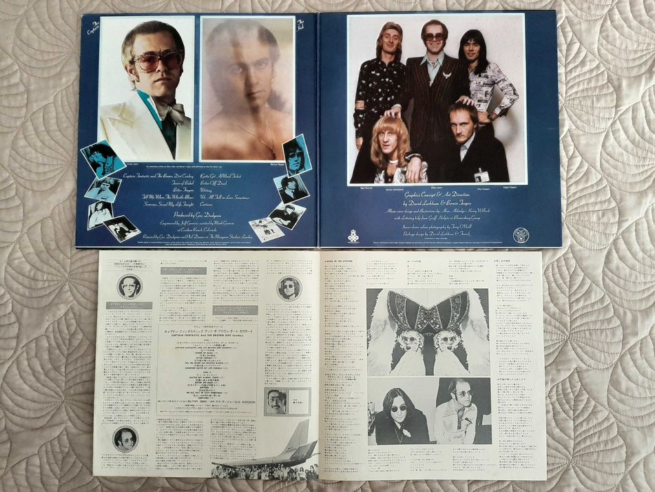 Elton John - Captain Fantastic & B.D.C. - Japão - Vinil LP