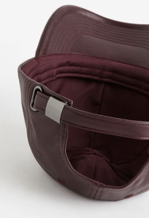 Шкіряна кепка H&M