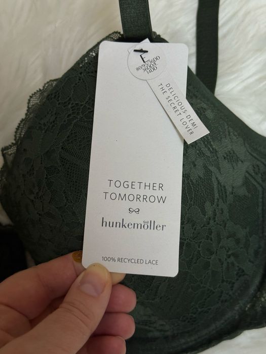 Білизна Hunkemöller — нова, бюстгальтери 80D/80E, труси L