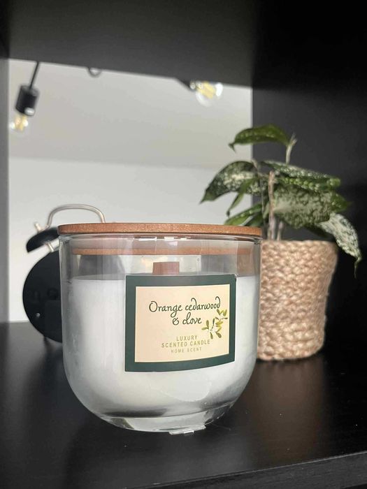 Świeca zapachowa Home Fragrance Orange, Cedarwood & Clove