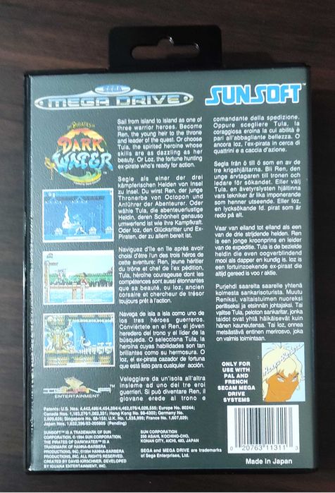 The Pirates of the Dark Water Mega Drive