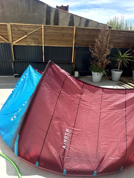 Kite Airush Lithium V14 7m – Estado Impecável – Apenas 5 Utilizações