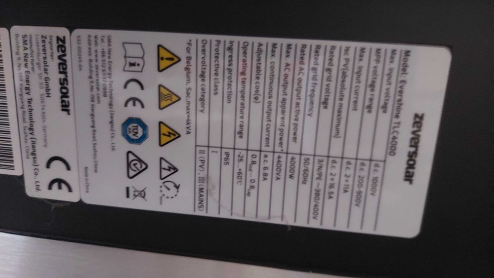 Falownik Zeversolar TLC4000 4kW