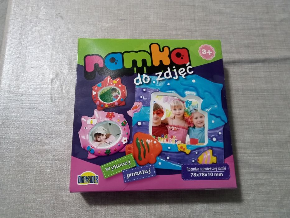 Zestaw dla dzieci do robienia ramek na zdjęcia