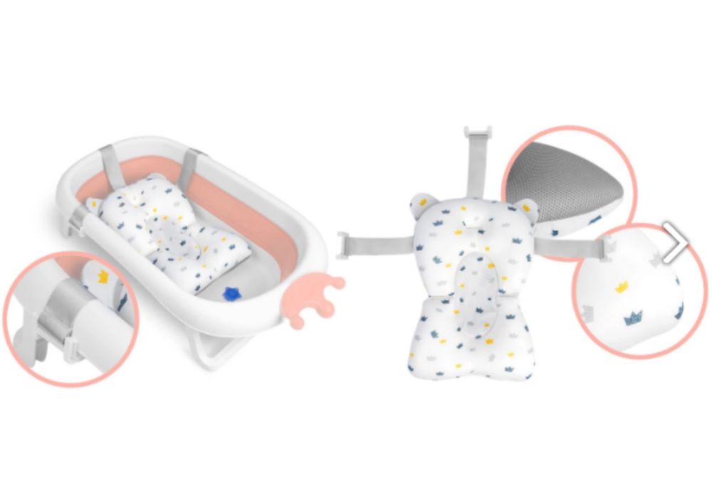 Ванночка для купания с подушкой