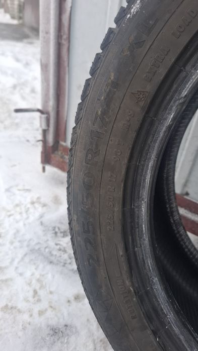 Продаю б/в Continental ContiVikingContact 7 225/50 R17 98T