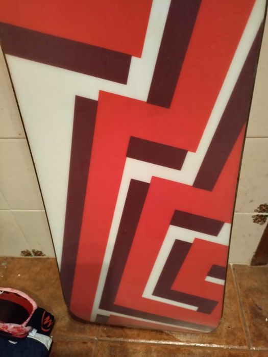 Prancha de snow board nova mais fixadores ( 150€)