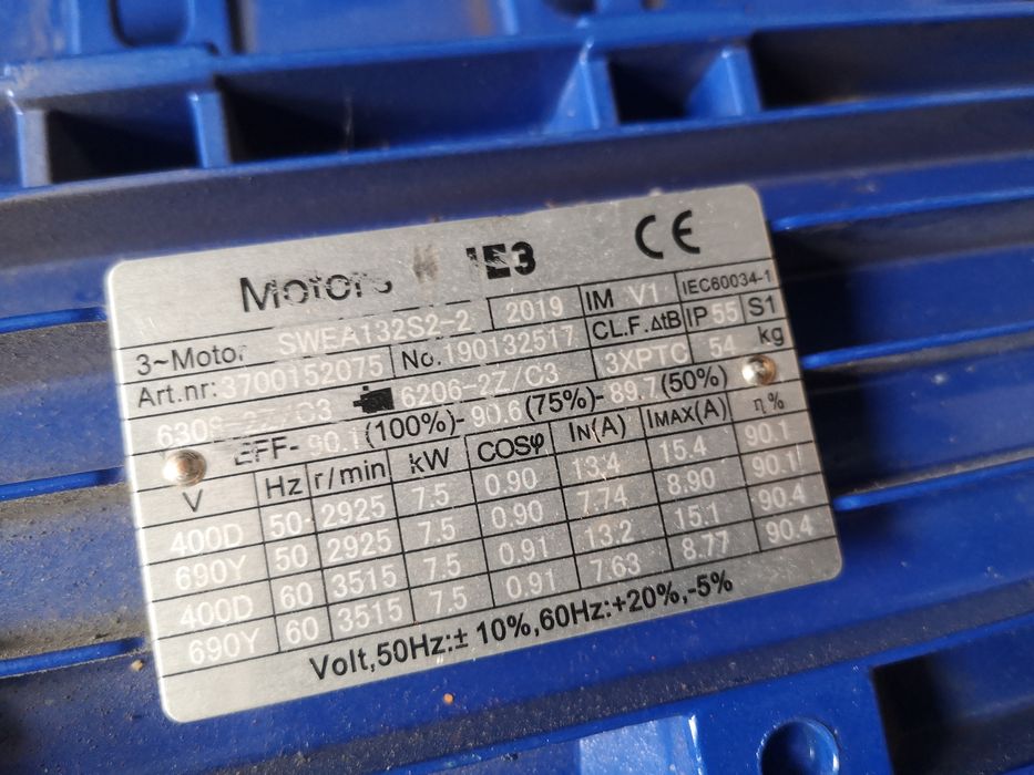 Pompa wodna Movitec V 15/7 B.    7,5KW